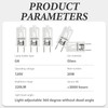 Nextpal 5 Pcs Appliance Light Bulb G8 LED 20W, 120V