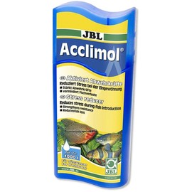 JBL Acclimol 2307200 Wasseraufbereiter für Süßwasser-Aquarien zur Neueingewöhnung von Fischen, 250 ml