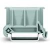 WAGO Angled DIN-rail adapter; in combination with mounting carrier; 221-500