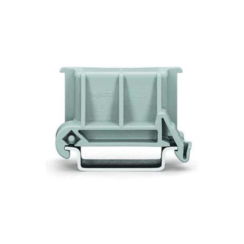 WAGO Angled DIN-rail adapter; in combination with mounting carrier; 221-500