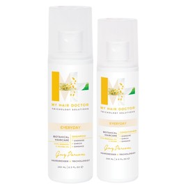 My Hair Doctor Everyday Shampoo (250ml) & Conditioner (200ml) With Keratin Duo Set for All Hair Types Enriching and Lightweight, Sulphate Free, Vegan Haircare