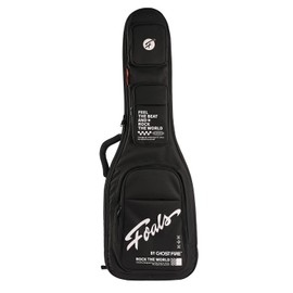 GHOSTFIRE FOALS Dream Bubble Series Colorful Electric Guitar Gig Bag Super thick with Storage Space (Black, Electric Guitar)