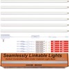 CULAVON Under Cabinet Lights, Plug in, Seamlessly Linkable 12 Inch,