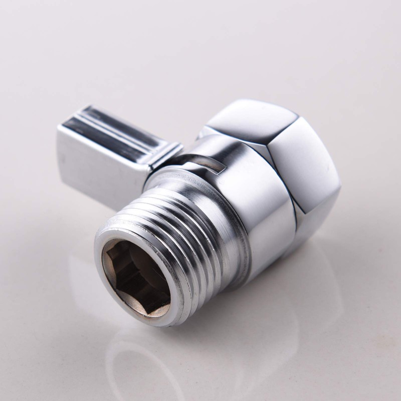 CIENCIA G1 / 2 Inch Brass Chrome-Plated Shower Head Angle