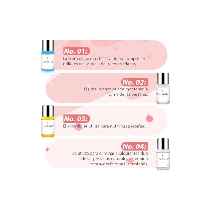 kit de permanente de pestañas,Kit de Laminación de Cejas
