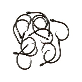 Mustad Demon Perfect Circle, in-Line, 3X Strong - Black Nickel Hook Special Pack 3/0 to 9/0 12 Pack Original Mustad Wide Gap Circle Hooks 39950NP-BN Catch & Release Hook (‎39950 3X 5/0 12 Pack)
