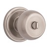 BRINKS - Stafford Bedroom Bathroom Privacy Lockset Door Knob, Satin