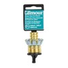 Gilmour 5/8" Male Brass Hose Clinch Mender Coupling, Heavy Duty