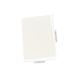 Operitacx 3-Pack Photo Laminating Film 300pcs Waterproof Plastic Protective Sheets for Photos Documents