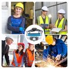 SUTETLW 10 PCS Hardhat and Safety Helmet Sweatband, Flame-Resistant, Unique