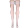 Truform Sheer Compression Stockings, 15-20 Mmhg, Women's Thigh High Length,