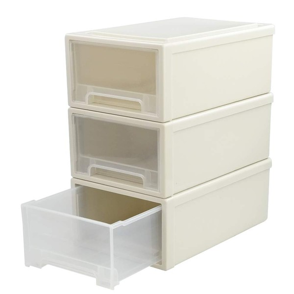 Jandson 6 Quart Plastic Chest of Drawers, Desktop Office Organizer,