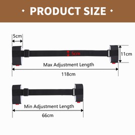 JIHXYER Tragegurt Für Ski, Ski Tragehilfe, Ski Tragegurt Kinder, Snowboard-Bindungsriemen, Skiriemen, Skiträgerriemen, Schwarz