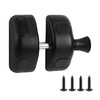 KOVOSCH Magnetic Gate Latches Side Pull, Black Magnetic Gate Latch