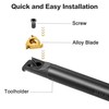 1/2" & 5/8" Threading Tool Holder Combo, Internal & External