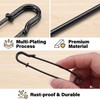 18Pcs Large Safety Pins Heavy Duty for Clothes, Blankets &