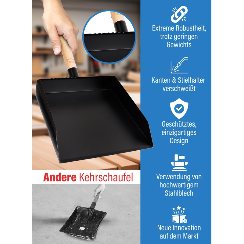 FEINER® Dustpan PRO® TM - 3160 | Robust Dustpan |