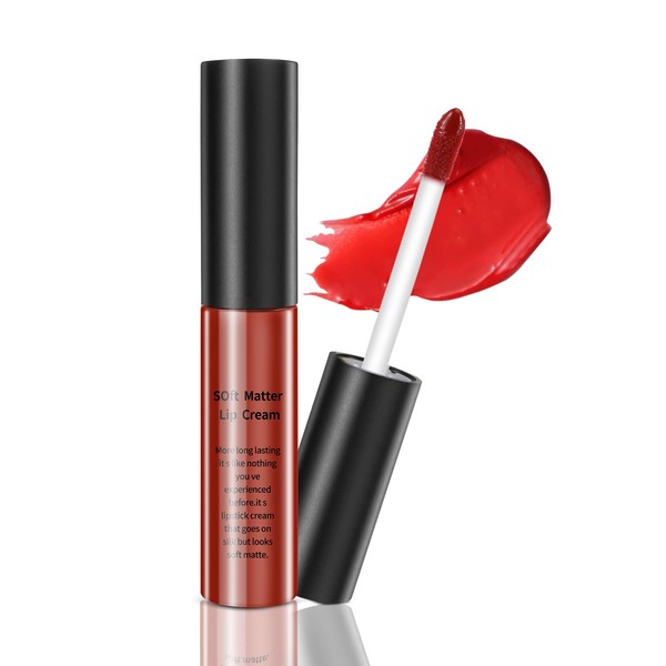 Boobeen Soft Matte Lip Cream Lip Gloss Non-sticking Mousse Liquid