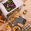 Dinosaur Skeleton Oven Mitts and Pot Holders Sets Non-Slip Silicone