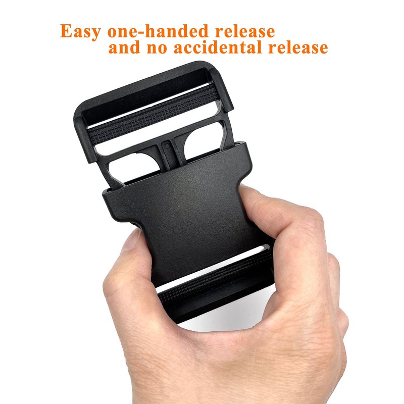 honigo Quick Side Release Buckles 2" Wide 4 Pcs Dual