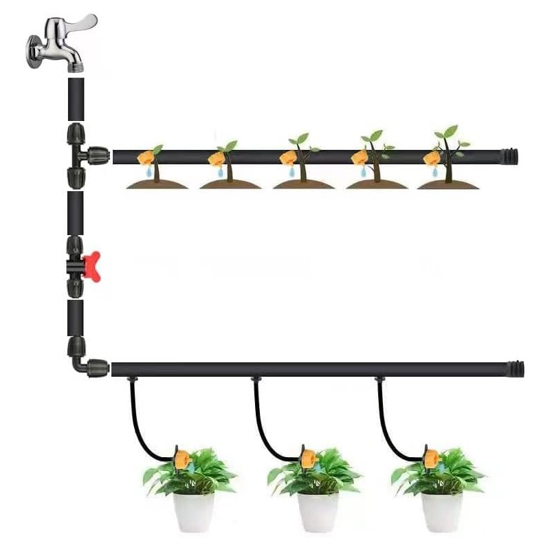 Hydrogarden Pack of 50 Micro-Drip System Series Dripper Pressure Regulating