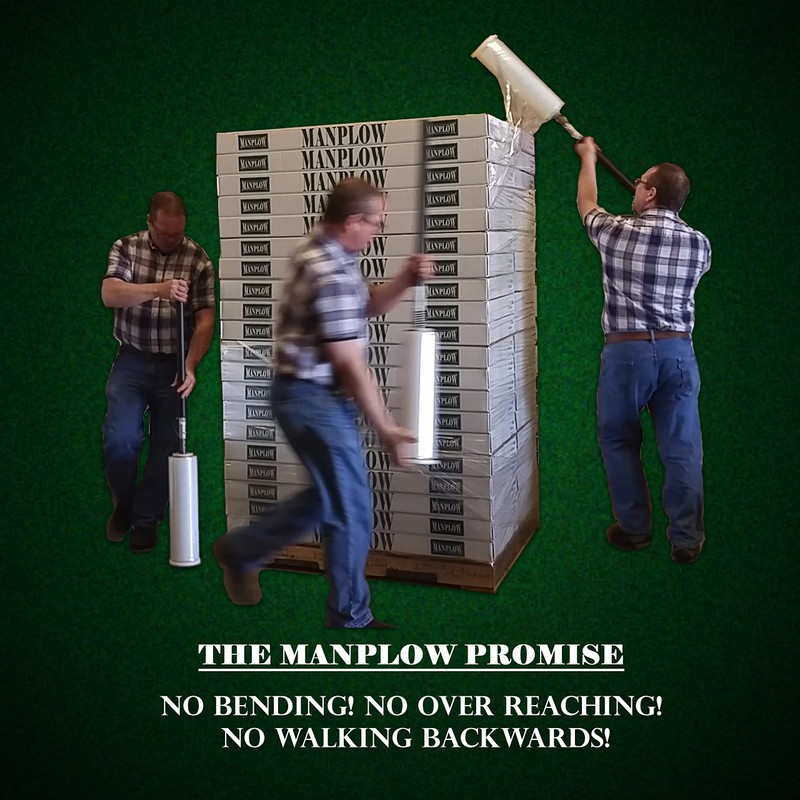 MANPLOW SWD4500 Extra Long Handle Stretch Wrap Dispenser (1)