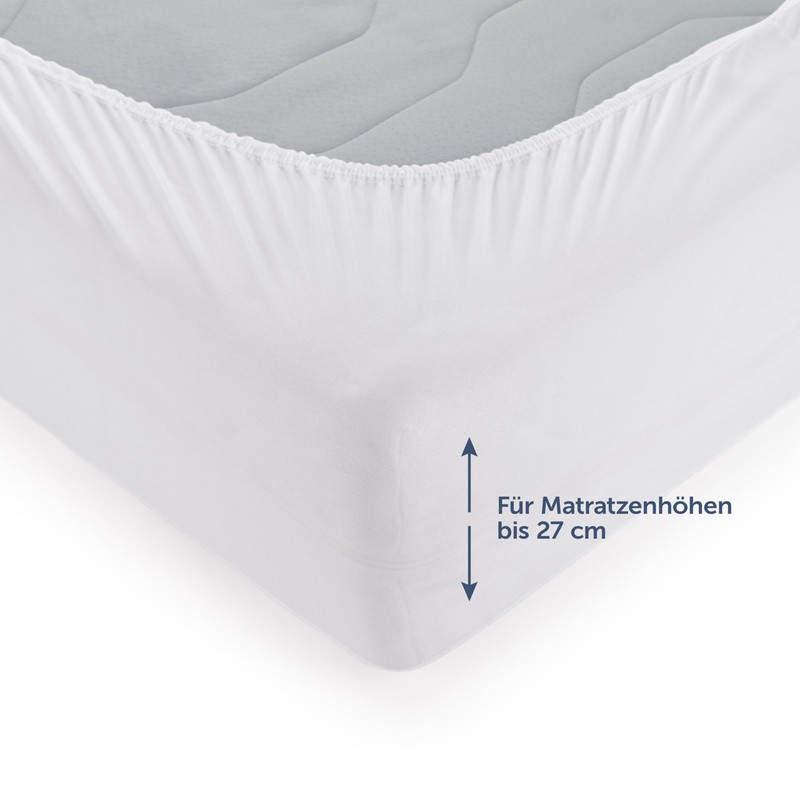 Blumtal Waterproof Mattress Protector, Oeko-Tex Certified, Breathable Mattress Topper, Tension