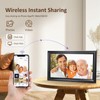 16 Inch Large Digital Picture Frame, Canupdog WiFi Digital Photo