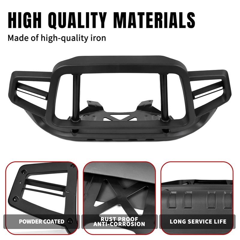 KATIMOTO Front Bumper Guard Kit for Can-Am Ryker, Front Bumper