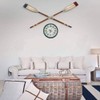 Mark Feldstein Splashing Gamefish Hourly Fishing Sounds Wall/Desk Clock, 8