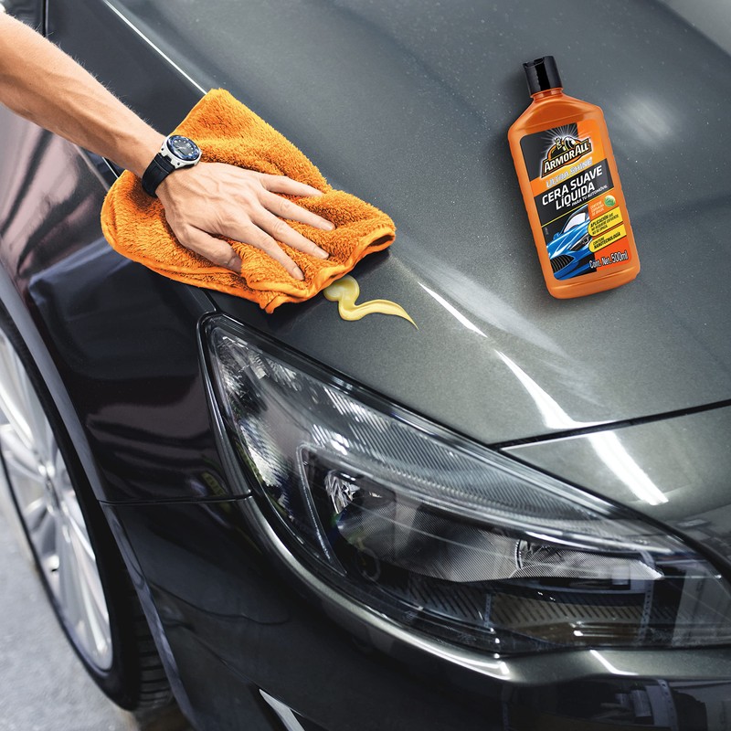 Armor All,Cera Liquida para Auto, 500 ml,Naranja