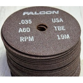 Falcon 25 PK Falcon USA 1F21 4" X .035" X 9/16" A60 Cut-off Wheel Metal A60TBE