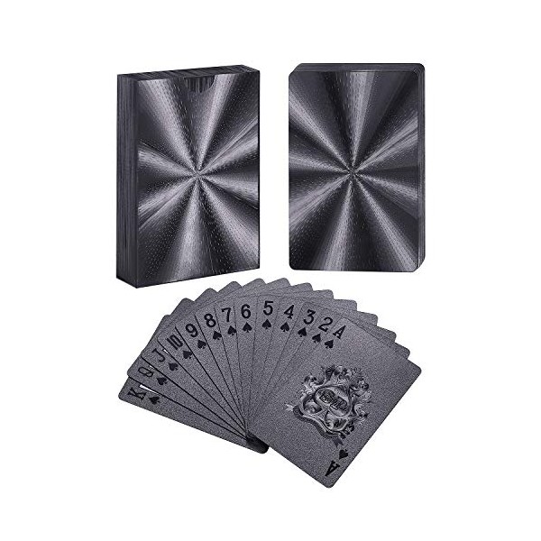 Luxury Playing Cards 100% Waterproof Flexible Plastic 52+2 Poker