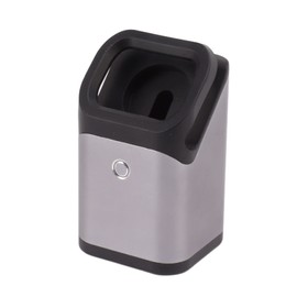 Watch Charger Stand with Charging Cable, Portable Aluminum Alloy Holder Black, Compatible with IOS, 6, Se, and 7, Easy to Take, and Idle