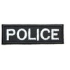 Police Iron On Patch with Lock-Stitch Optical Effect - 2
