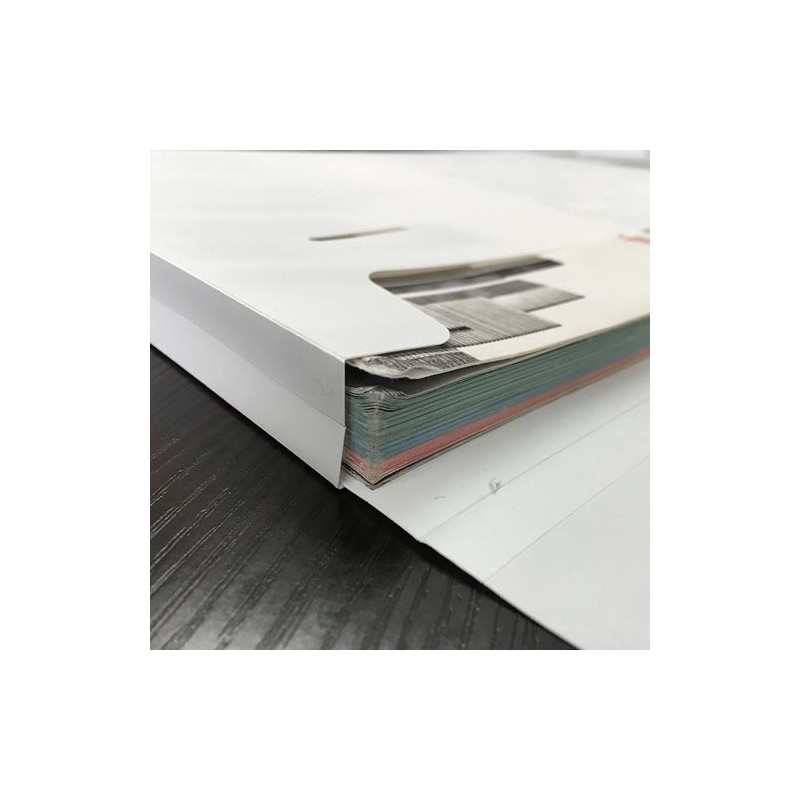eserute A4 so-teddo 6 Tier Jumbo White/Clear x 3
