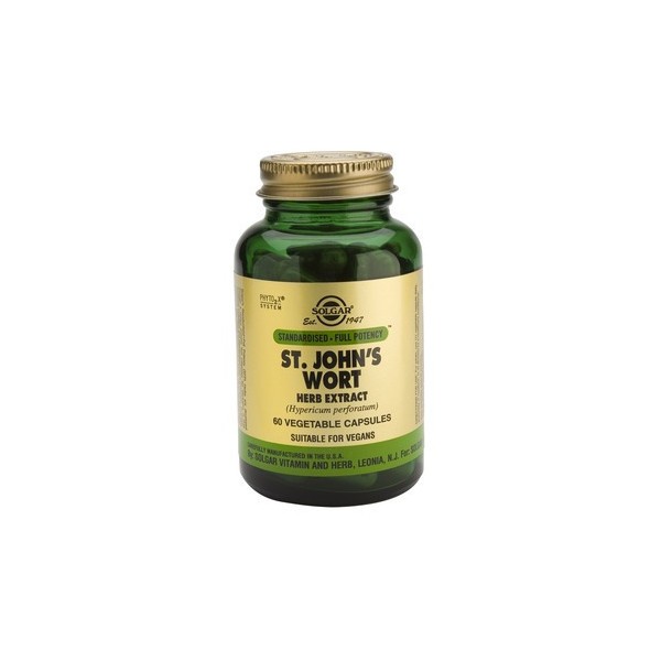 Solgar St Johns Wort Herb Extract 175mg 60 Capsules