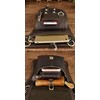 Le'aokuu Mens Genuine Leather Messenger Hiking Waist Hip Bum Pack