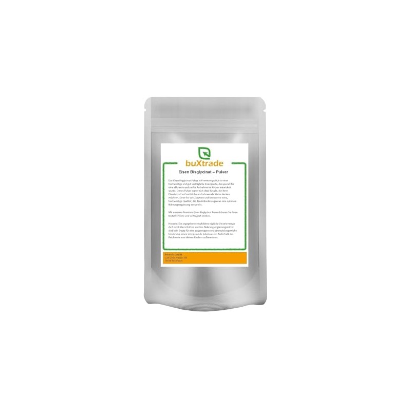 2 x 1 kg | Iron Bisglycinate Powder | Dietary
