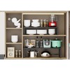 Jojocross Expandable Stackable Spice Rack Organizer for Kitchen Cabinet,Adjustable Counter