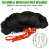 Bird Netting for Chicken Coop - 50x50ft Poultry Netting Over