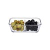 Pasabahce Frigo Butter Dish with Glass Divider W17xP10xH5cm-Transparent Full Fit