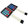 DIYables 3x4 4x4 Membrane Matrix Keypad for Arduino, ESP32, ESP8266,
