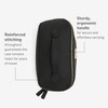 Travel Makeup Bag,Vanity Case,Large Capacity,Cosmetic Bag,Organizer with Divider,Vegan Leather,Open Flat