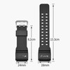 Natural Rubber Strap/Replacement Watch Band for Casio men's G-Shock Master