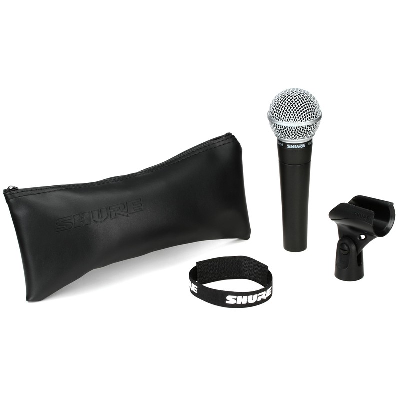 Shure SM58 Cardioid Dynamic Vocal Microphone (2-Pack)
