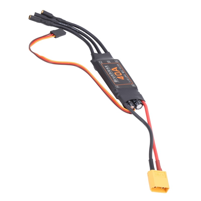 40A Brushless ESC Speed Controller 5V/3A BEC Output for RC