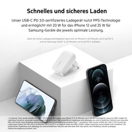 Belkin Belkin 37W Dual Wall Charger WCB007vfWH