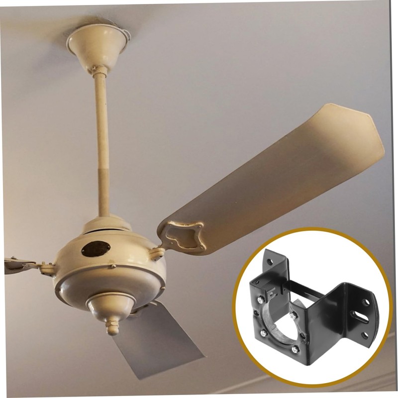 ULTECHNOVO 1 Set Ceiling Fan Mount Bracket Kit Replacement Hanging
