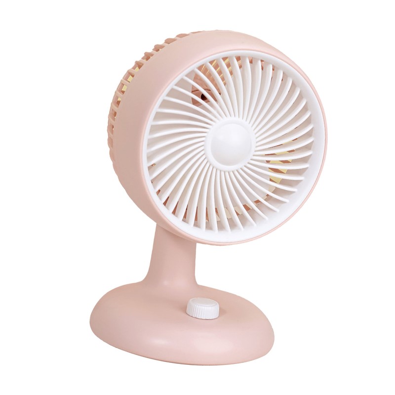 Desktop Fan Strong Wind Quiet Operation Portable USB Rechargeable Fan